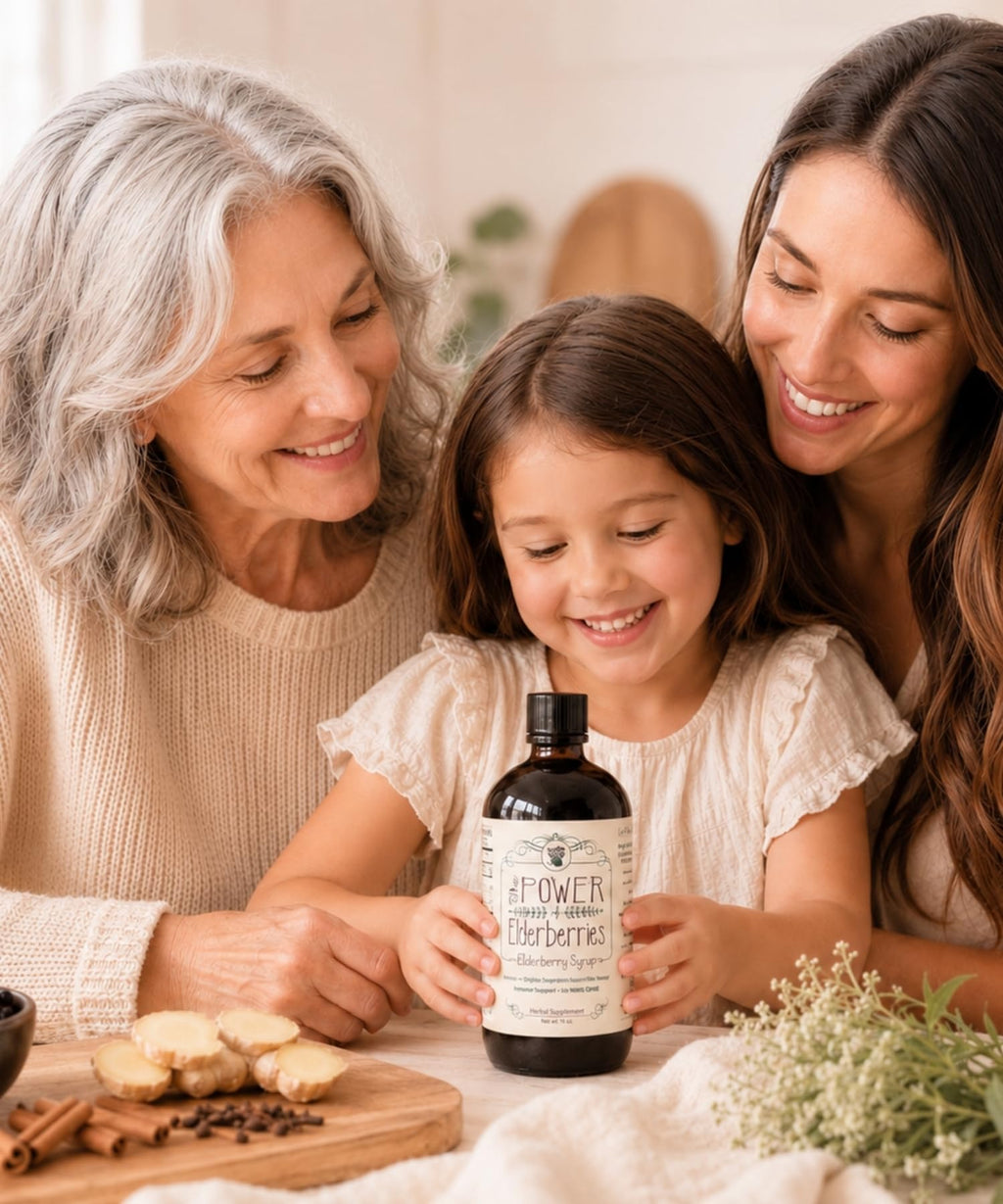 The POWER of Elderberries Elderberry Syrup - 19 Fl Oz - image 4