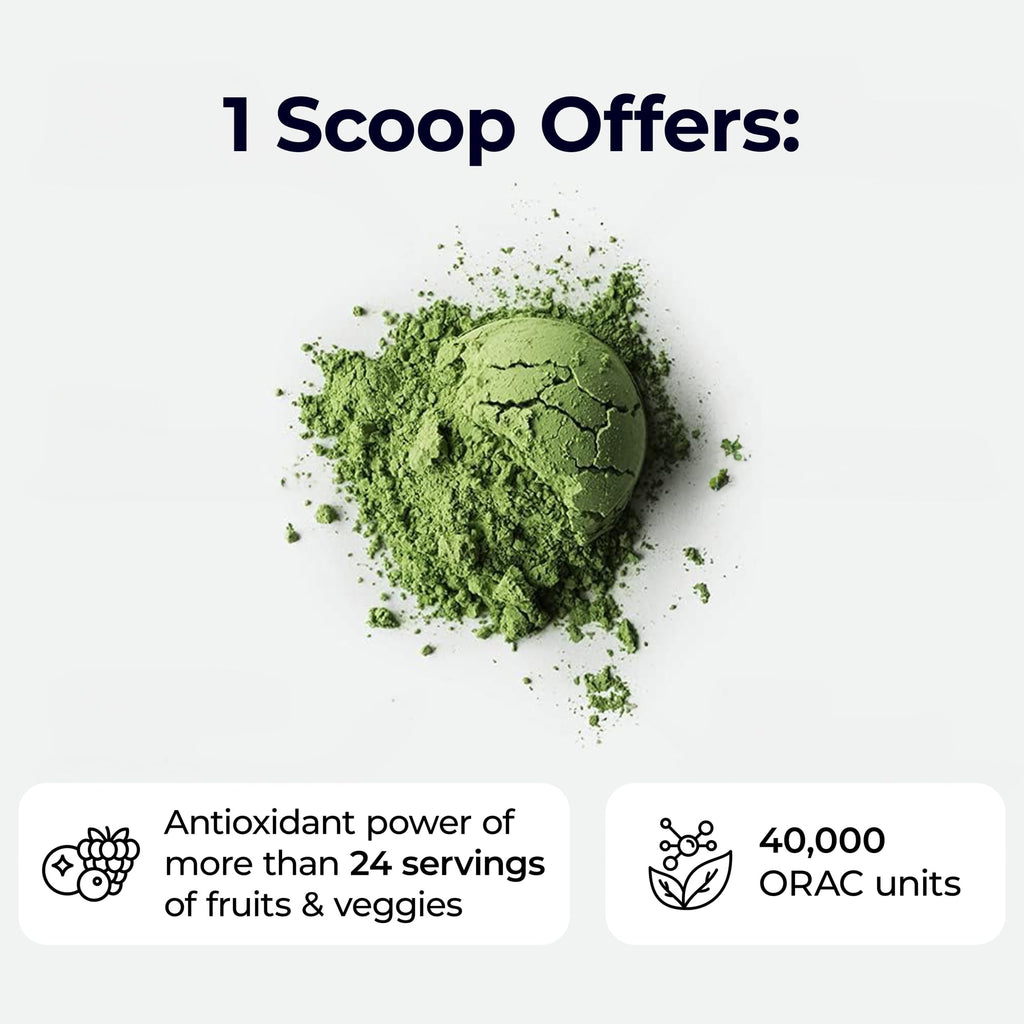 Paradise Herbs & Essentials ORAC Greens Powder Extract, Berry Blend