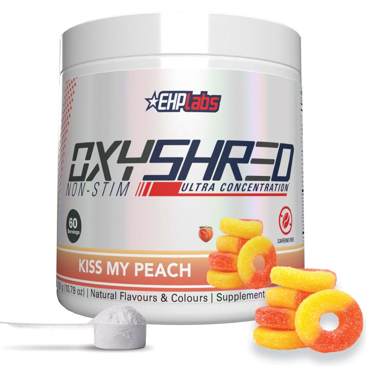 EHP Labs OxyShred Non Stimulant Pre Workout Powder - 60 Servings