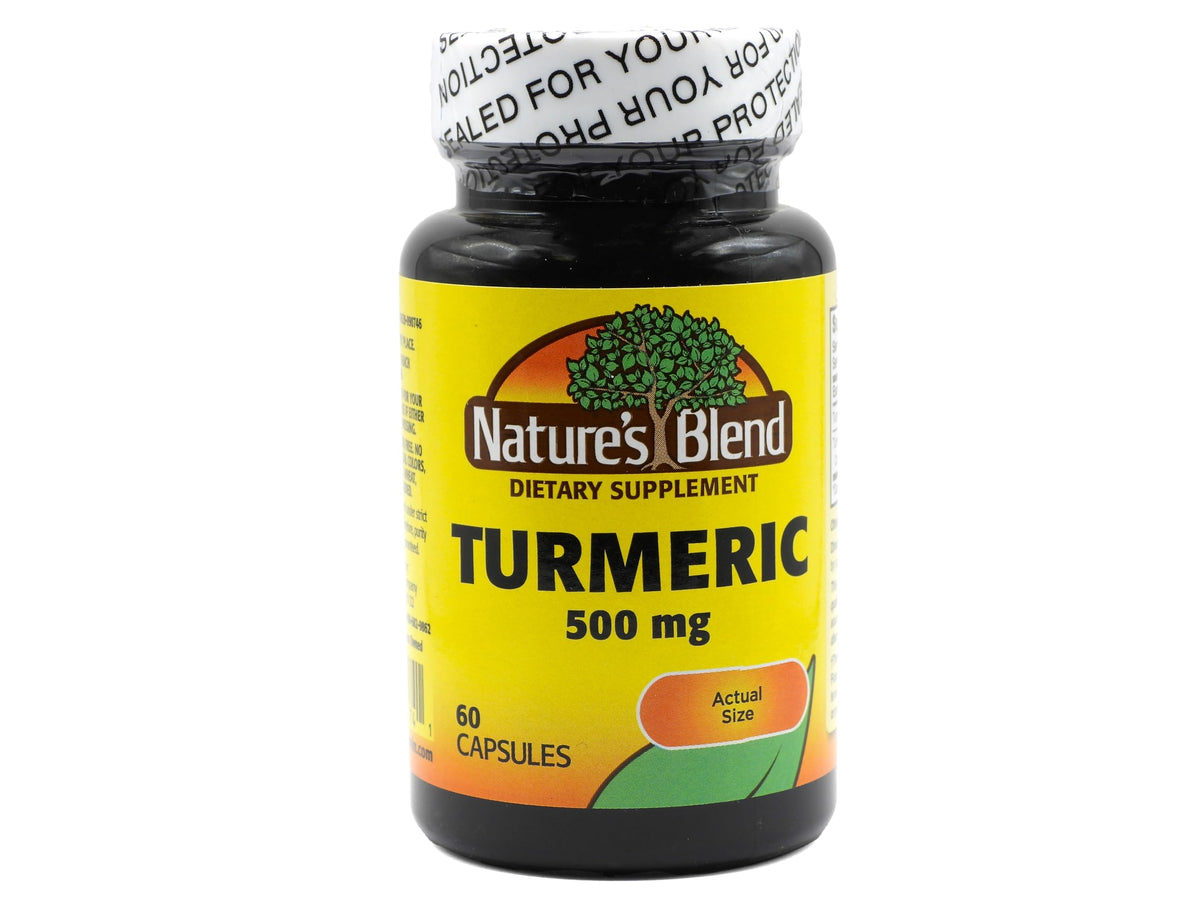 Nature's Blend Turmeric 500 mg - 60 Capsules
