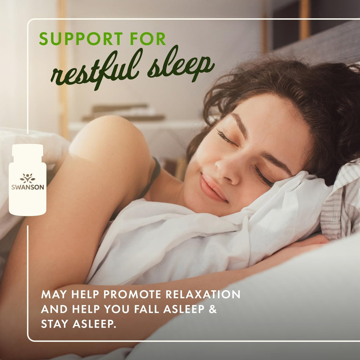 Swanson Sleep Essentials with GABA and Melatonin - 60 Vegetarian Capsules - image 3