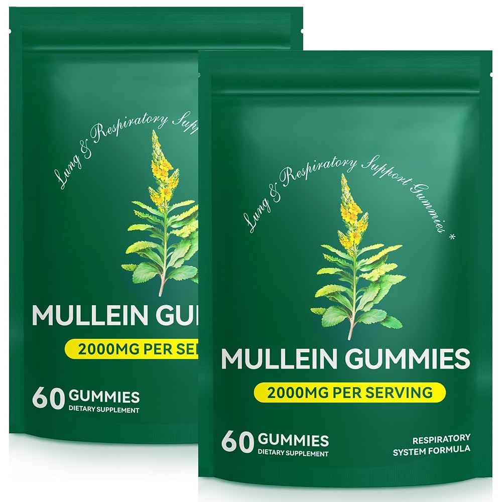Ruduwu Mullein Gummies for Lung Detox