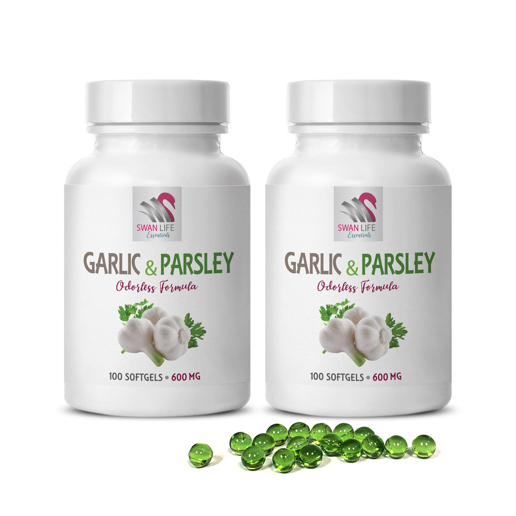 Swan Life Essentials Garlic and Parsley Odorless Formula - 200 Capsules