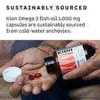 Kion Omega Omega-3 Fish Oil EPA & DHA Mini Softgels - 60 Count - image 5