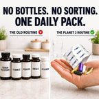 Planet 3 Vitamin Packs Daily Multivitamin for Energy & Immune Support - 90 Packs - image 2