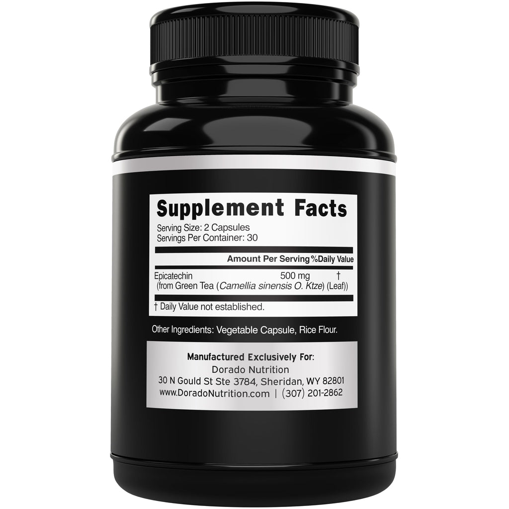 Dorado Nutrition Epicatechin Extract 500mg - 60 Capsules - image 2