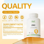 HUJ Zinc Bisglycinate Chelate Capsules for Immune Support - 60 Capsules - image 5