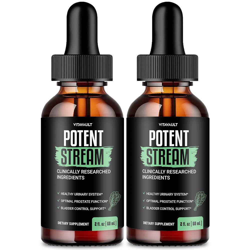 Vitavault Potent Stream Drops Prostate Supplement - 2 Pack