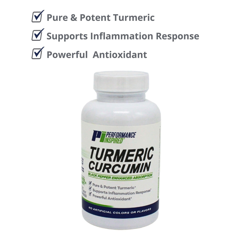 Performance Inspired Nutrition Turmeric Curcumin Capsules for Joint Support - image 6