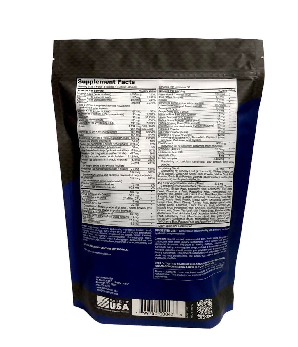 Healthy 'N Fit Super-Nutri Pack Multivitamin - 30 Packets - image 2