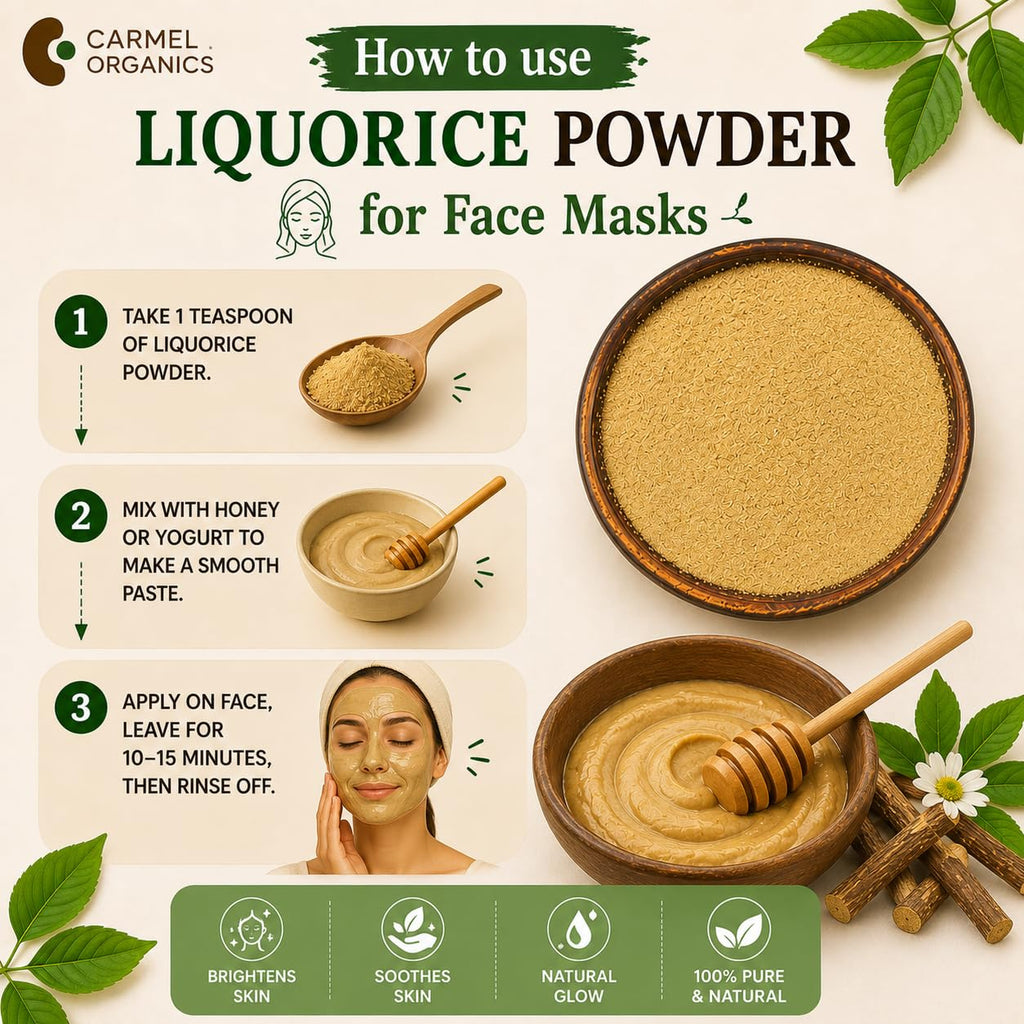 CARMEL ORGANICS Licorice Root Powder - 8 Ounce - image 4