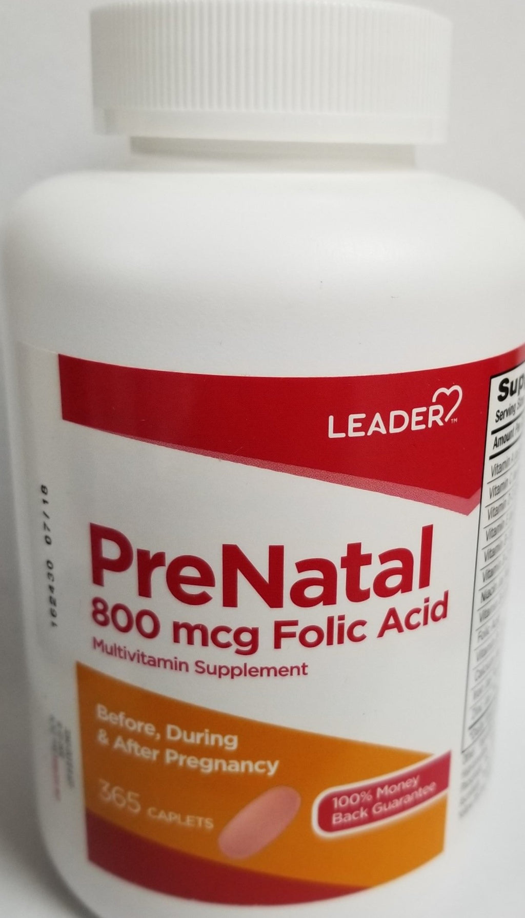 CONTRACT PHARMACAL CORP PL LEADER PreNatal Vitamins - 365 Caplets (Pack of 3)
