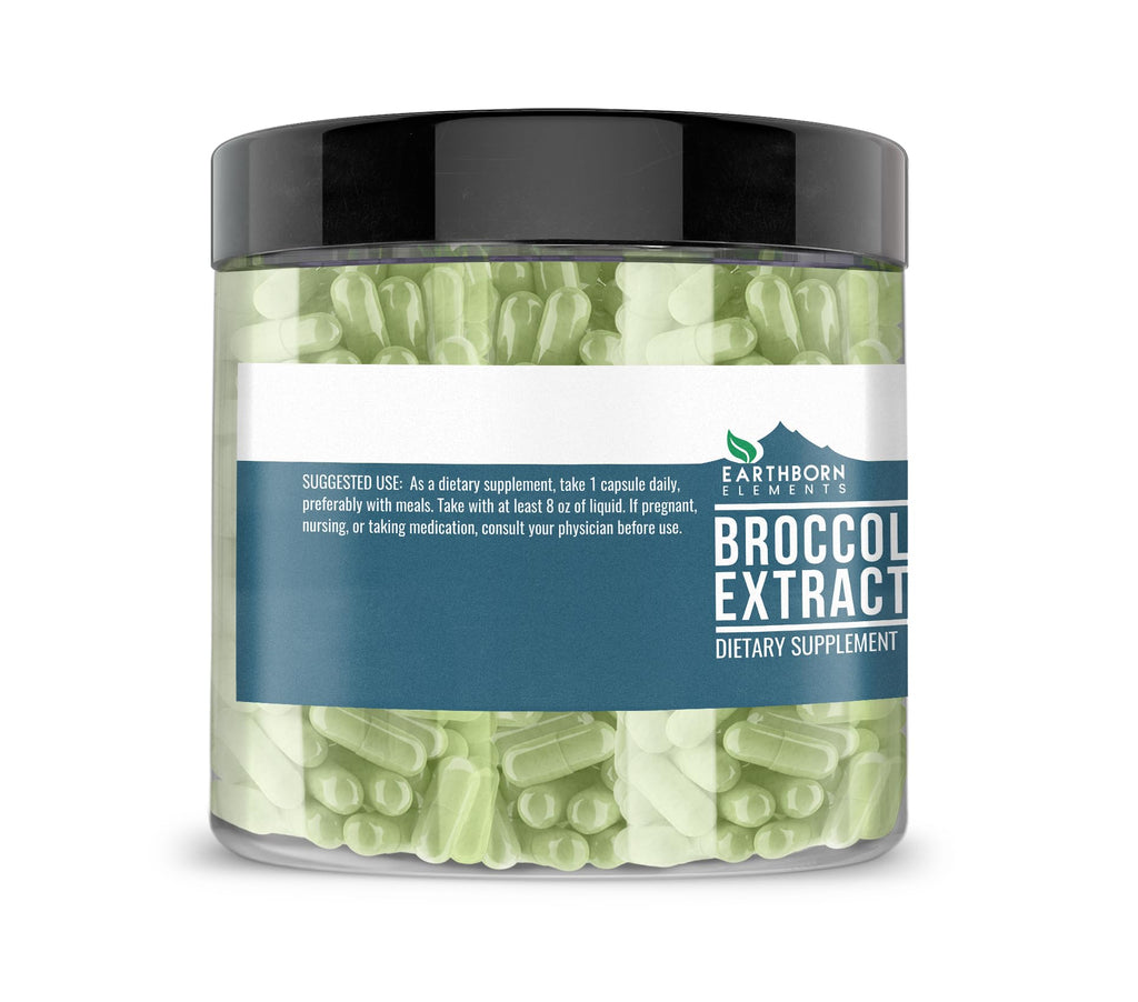 Earthborn Elements Broccoli Extract - 200 Capsules - image 2