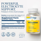 SOLARAY Potassium 99 mg - 200 Vegetarian Capsules - image 2