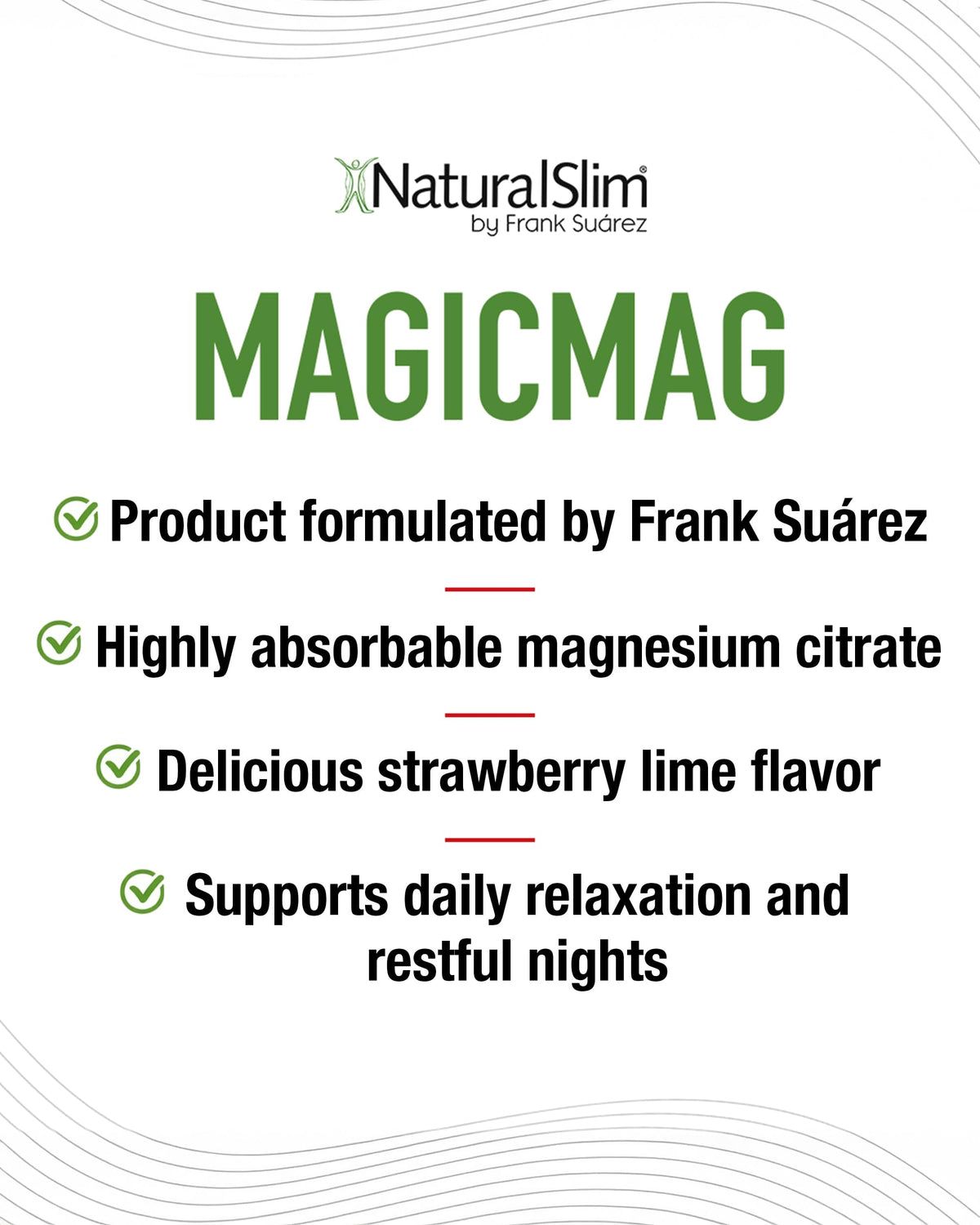 NaturalSlim MagicMag Magnesium Citrate Powder Strawberry Lime - 16 oz - image 9