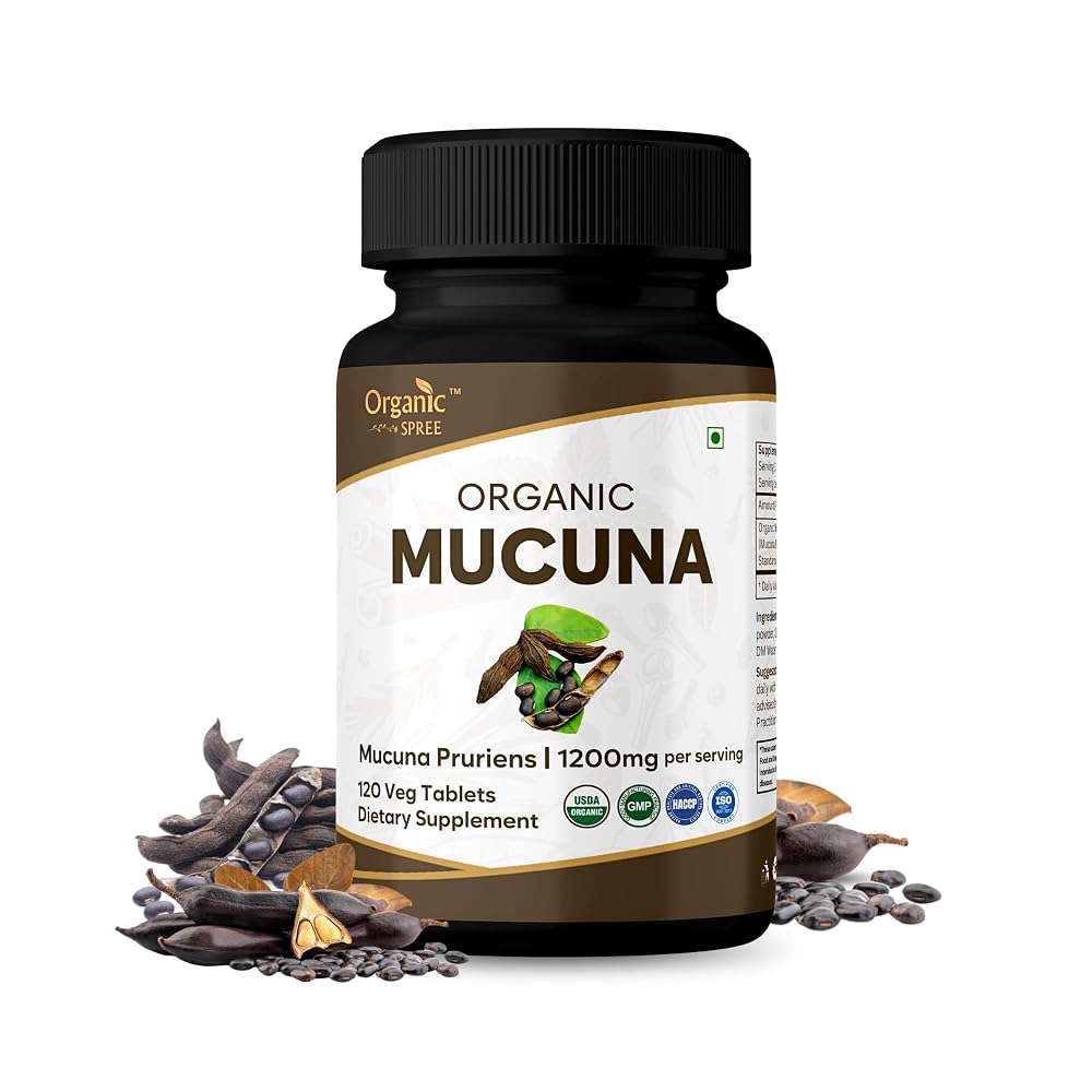 ORGANIC SPREE MUCUNA 120 Tablets