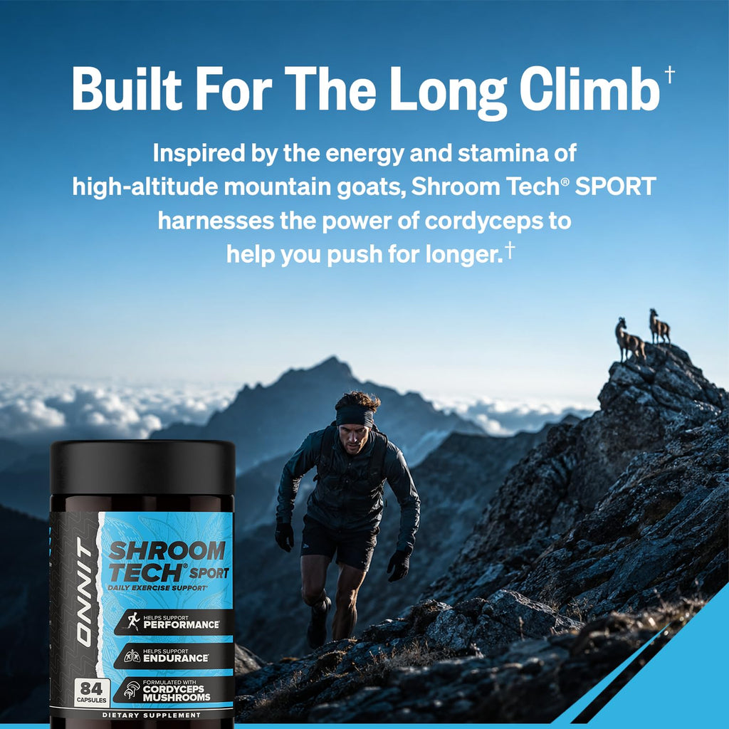 ONNIT Shroom Tech Sport Pre-Workout Capsules