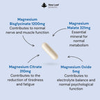 New Leaf Magnesium Glycinate 4-in-1 Complex - 120 Capsules - image 2