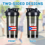 generic 18 Ounce Shaker Cup,Fashion Theme Pattern Shaker Bottle
