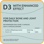 BiotaxX Taxifolin Vitamin D3 Antioxidant & Bone Health - 60 Vegan Capsules - image 3