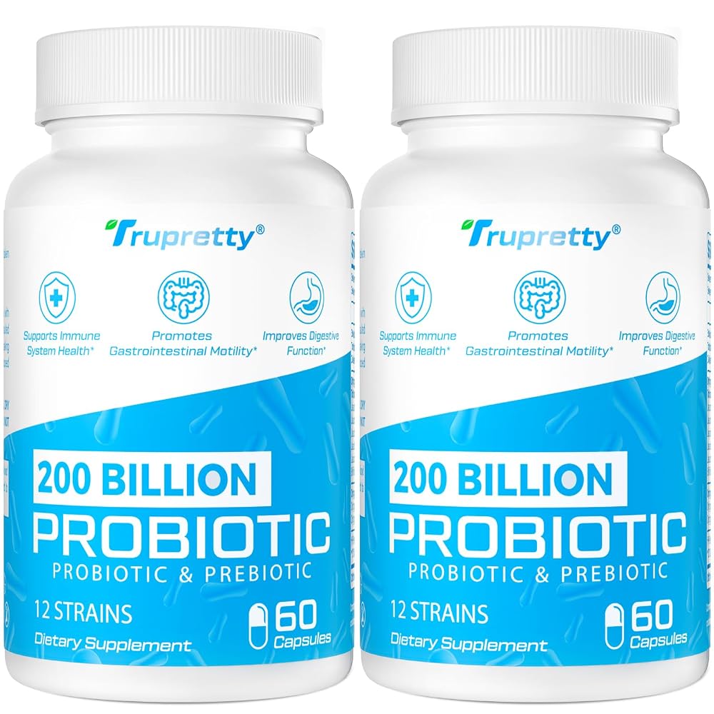 Trupretty Probiotics for Women Men, Daily Supplement