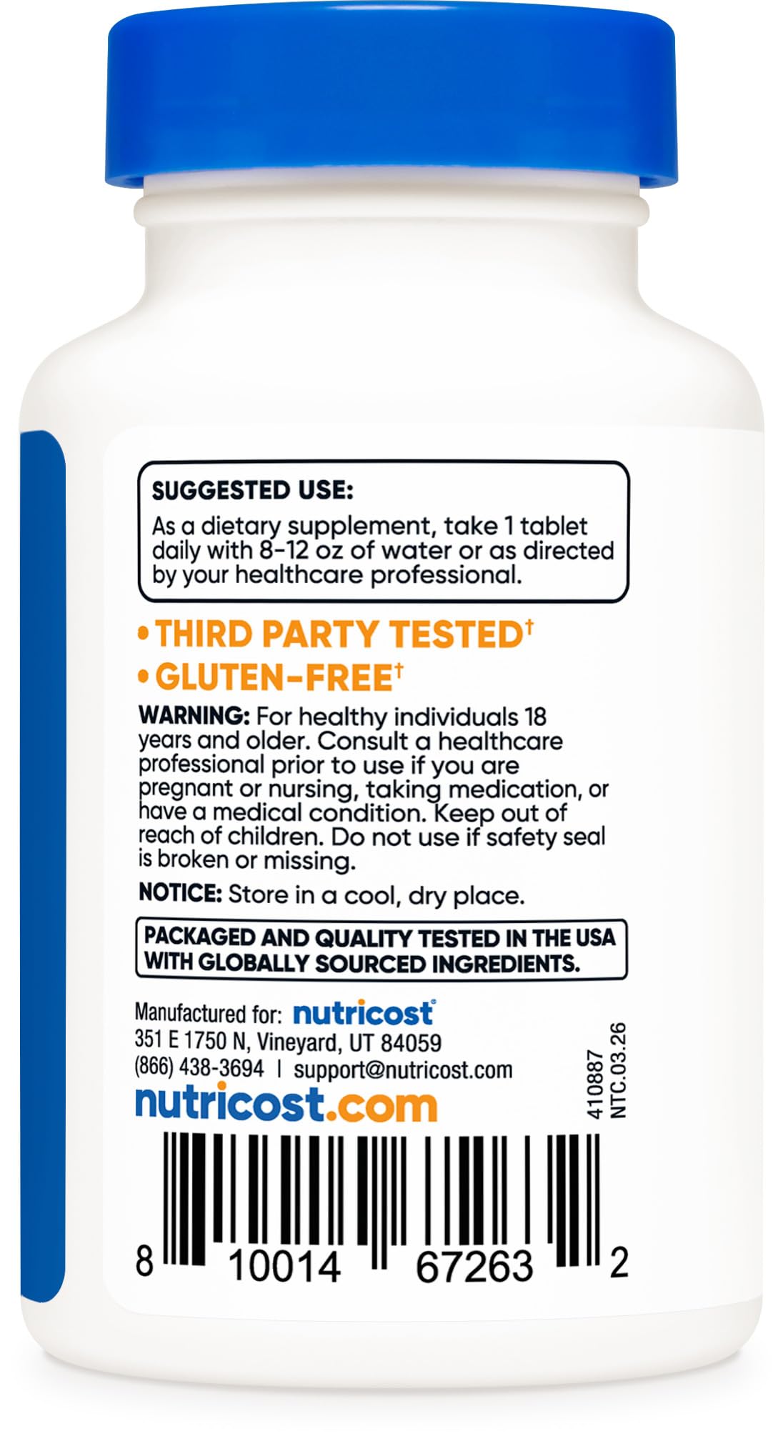 Nutricost MINERAL_SUPPLEMENT