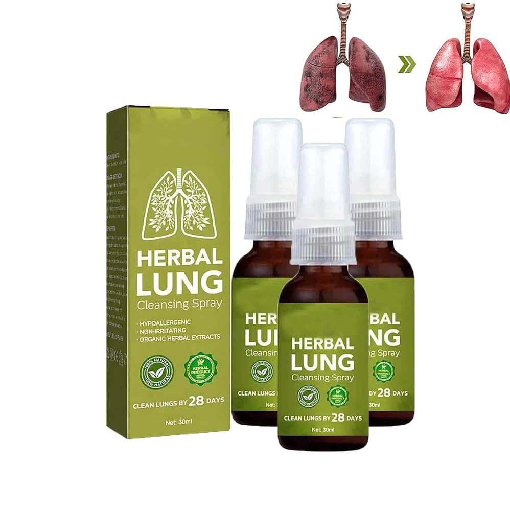 KRRHUEO Breathdetox Herbal Lung Cleansing Spray