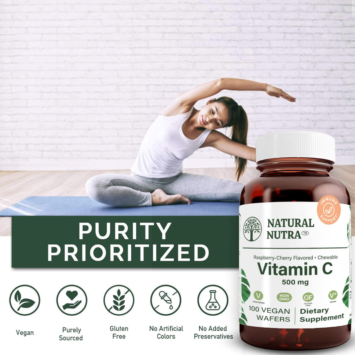 Natural Nutra Chewable Vitamin C Supplement 500 mg Parent