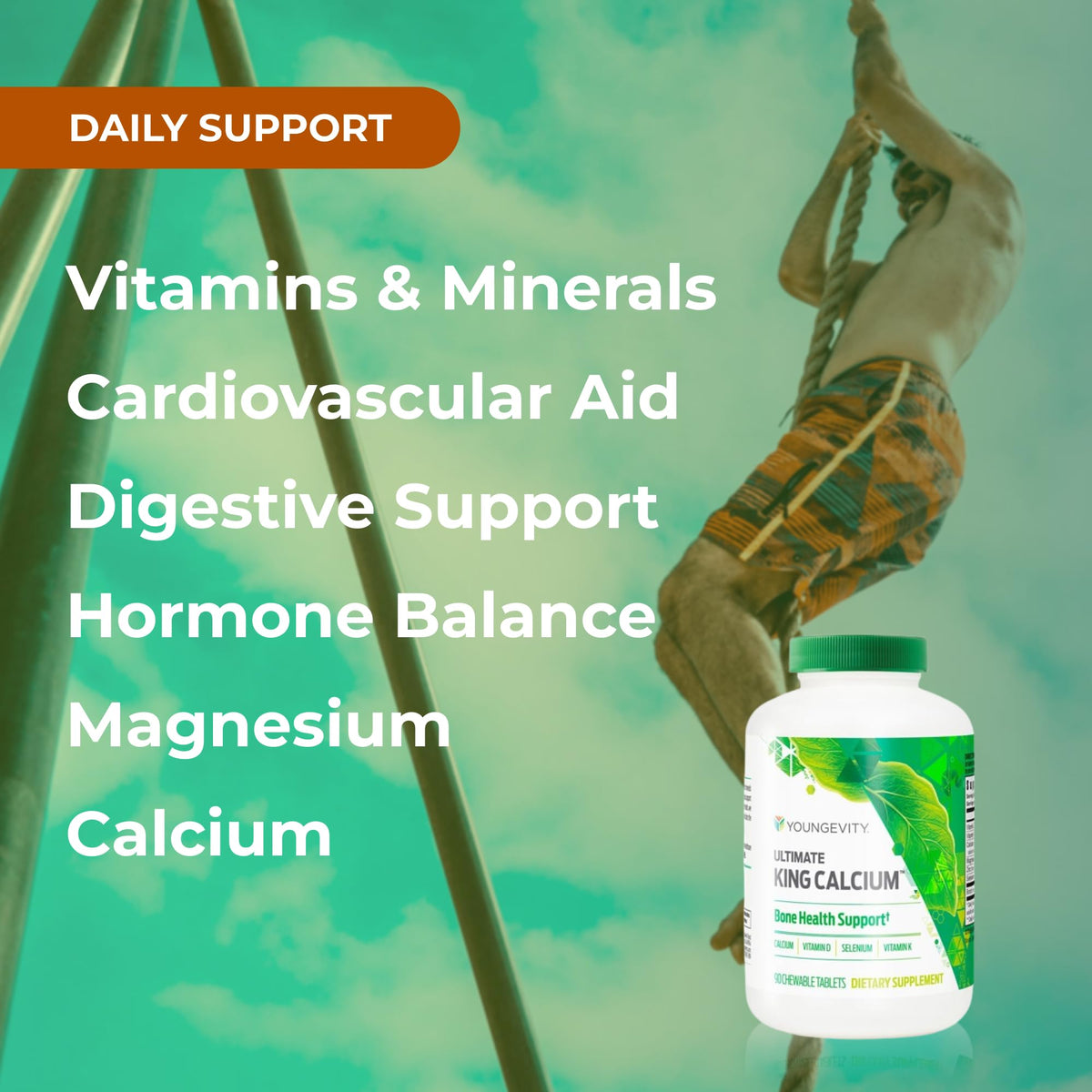 Youngevity Ultimate King Calcium Supplement - 90 Tablets - image 4