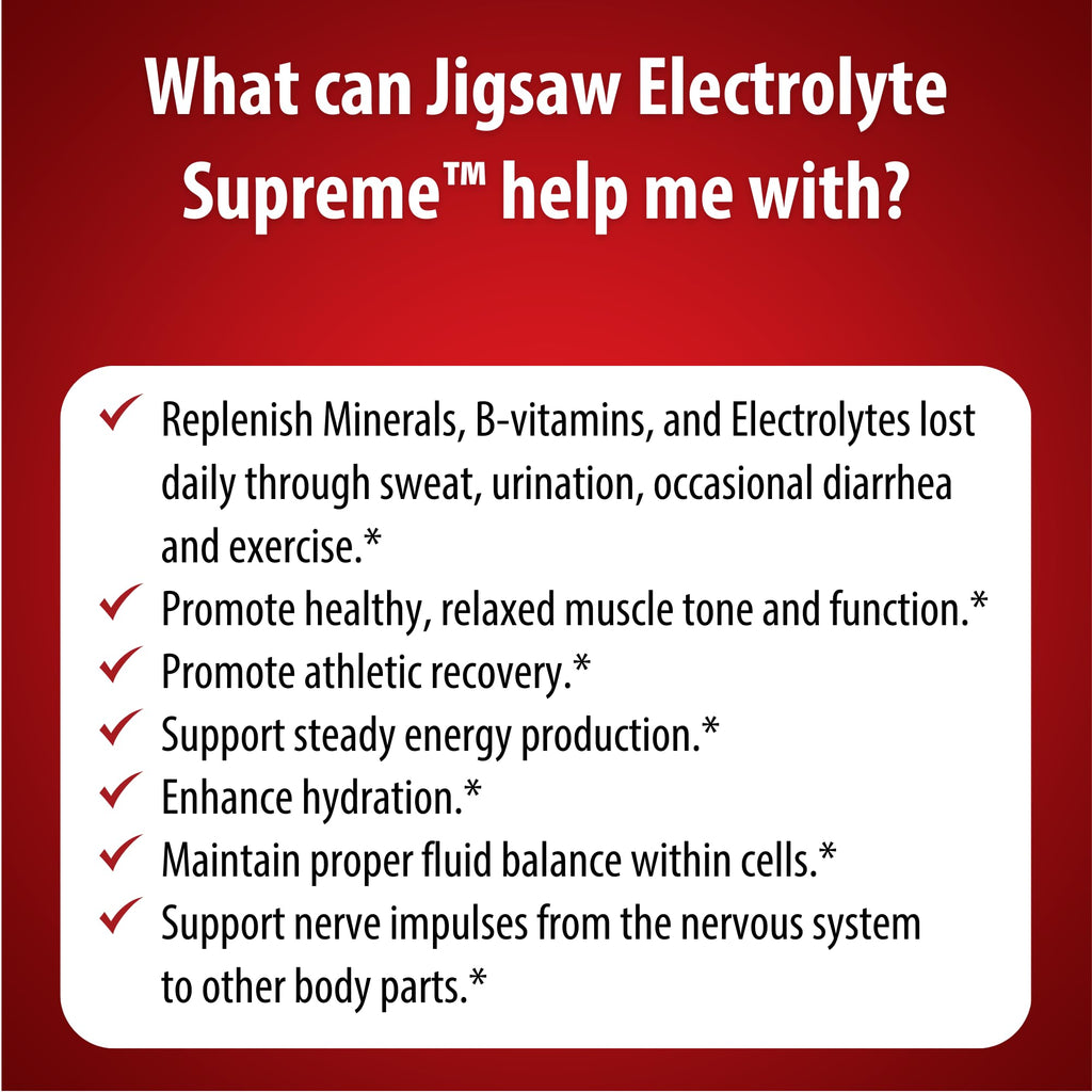 Jigsaw Health Electrolyte Supreme Powder Fruit Punch - 60 Servings - image 7