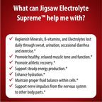 Jigsaw Health Electrolyte Supreme Powder Fruit Punch - 60 Servings - image 7