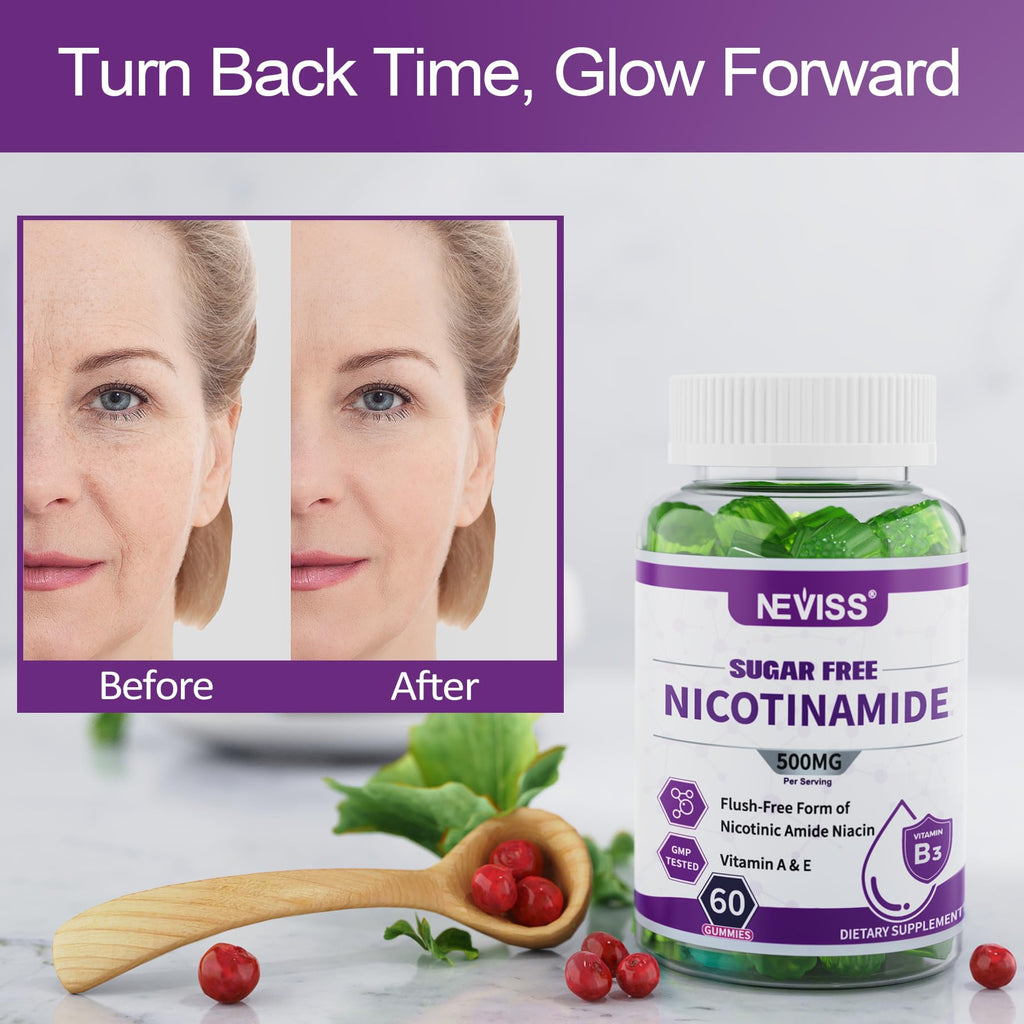 NEVISS Nicotinamide 500mg Gummies