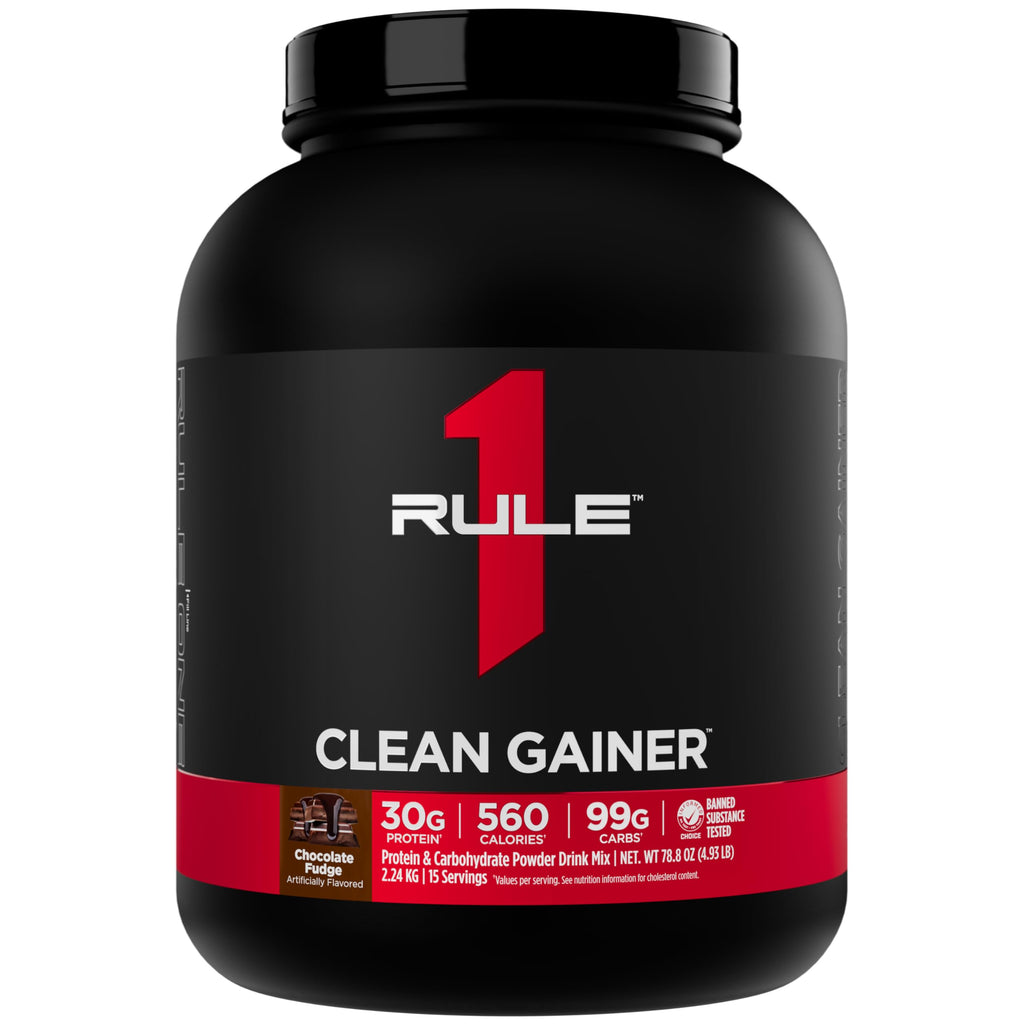 Rule 1 Clean Gainer - High-Protein Lean Gain Formula with 560 Calories