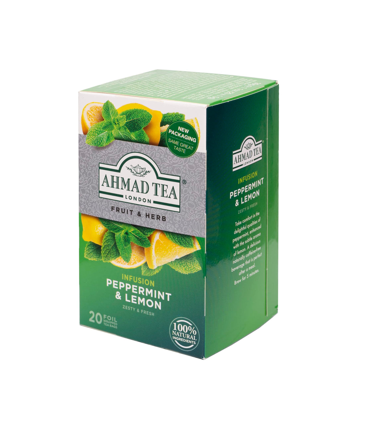 Ahmad Tea Peppermint & Lemon Herbal Tea - 20 Count (Pack of 6) - image 2