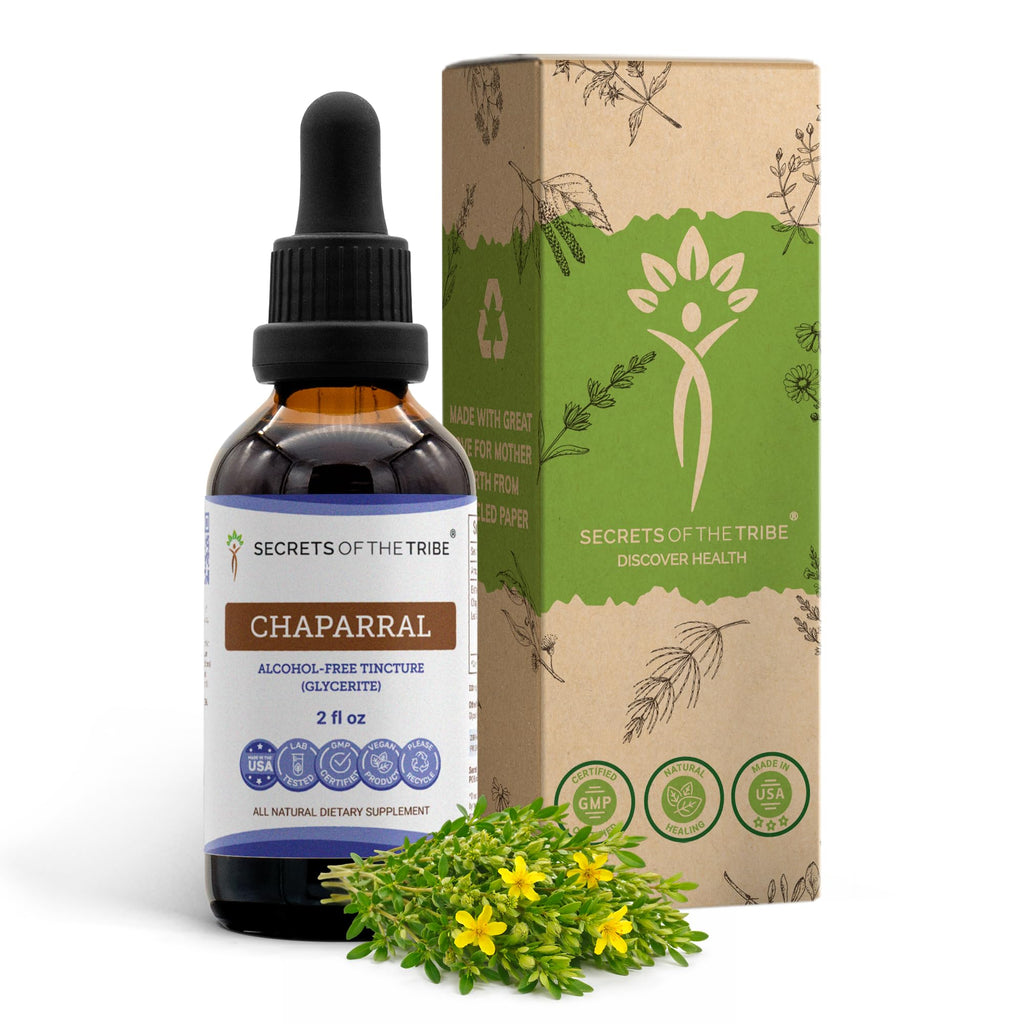 Secrets of the Tribe Chaparral Alcohol-Free Liquid Extract