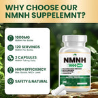 VPKIN NMNH Supplement NAD Alternative - 120 Capsules - image 4