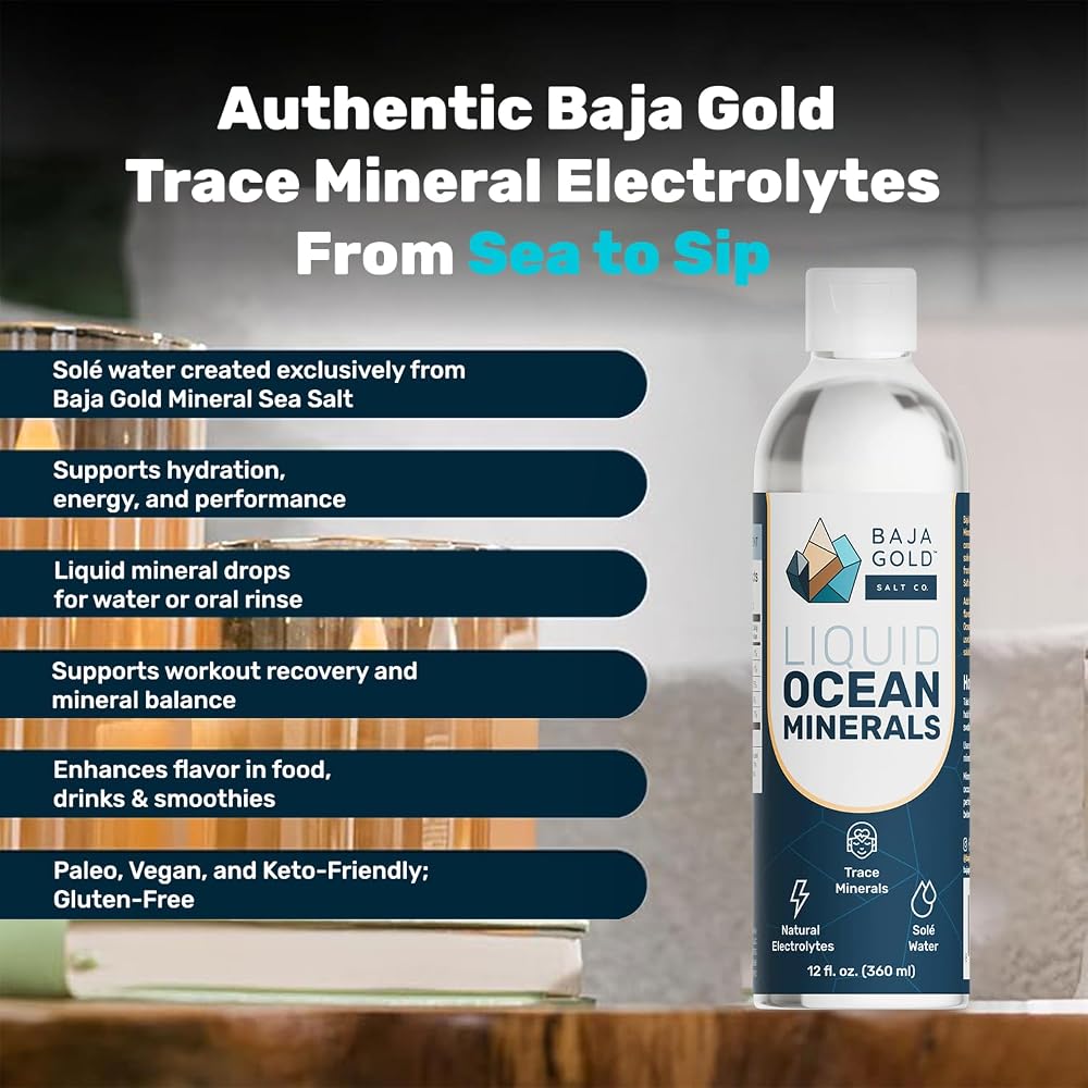 Baja Gold Liquid Trace Minerals Drops for Water - 12 fl oz - image 2