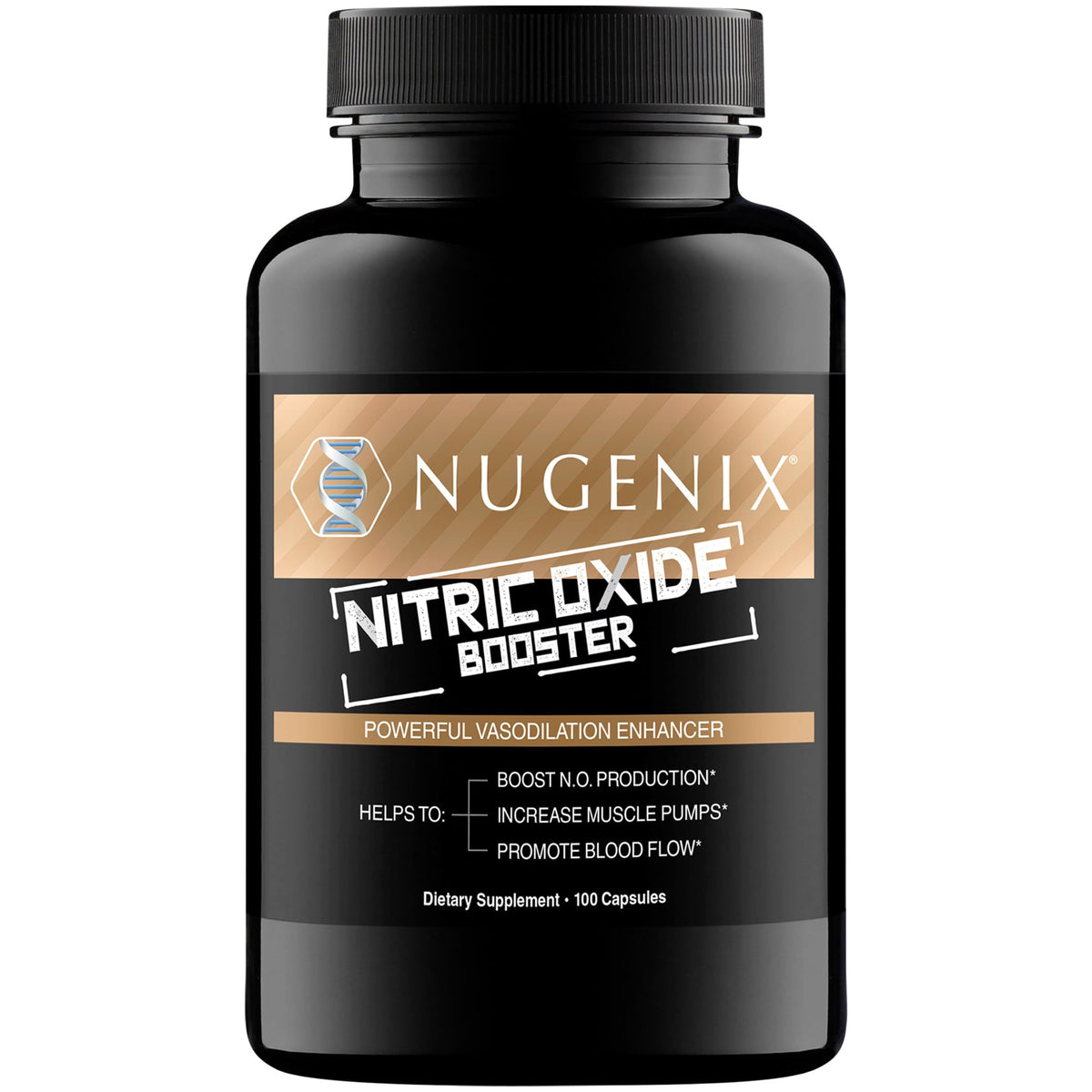 Nugenix Nitric Oxide Booster Supplement - 100 Capsules