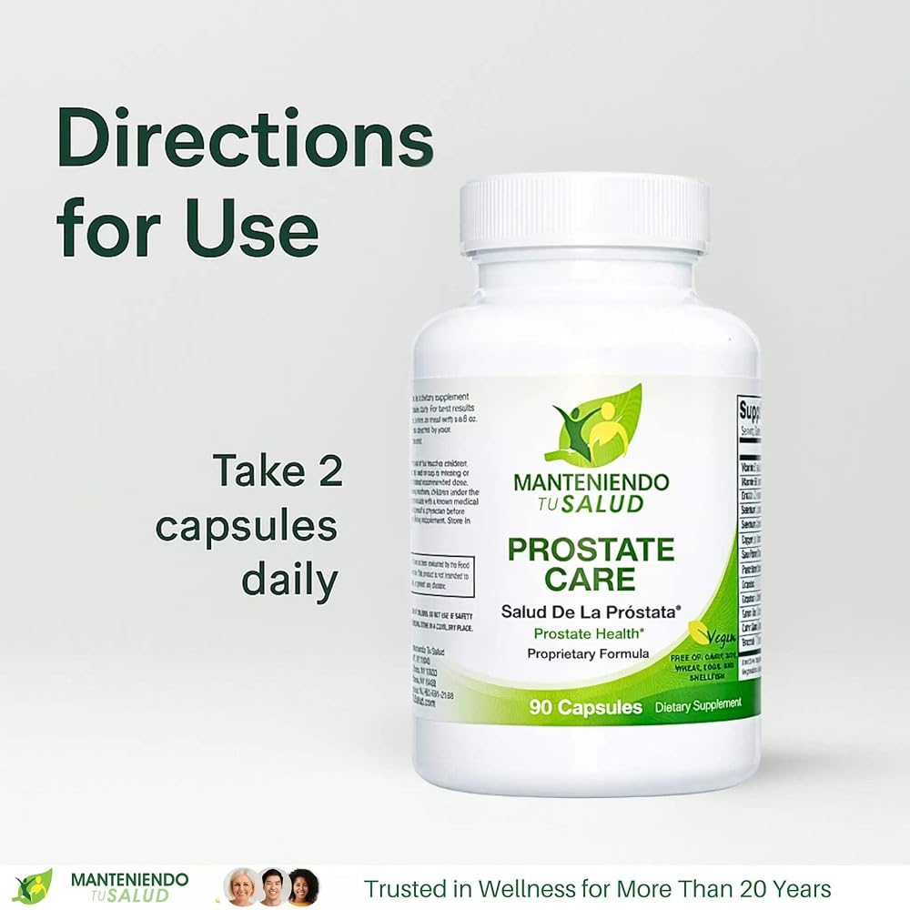 Manteniendo Tu Salud Prostate Care with Saw Palmetto - 60 Capsules - image 5