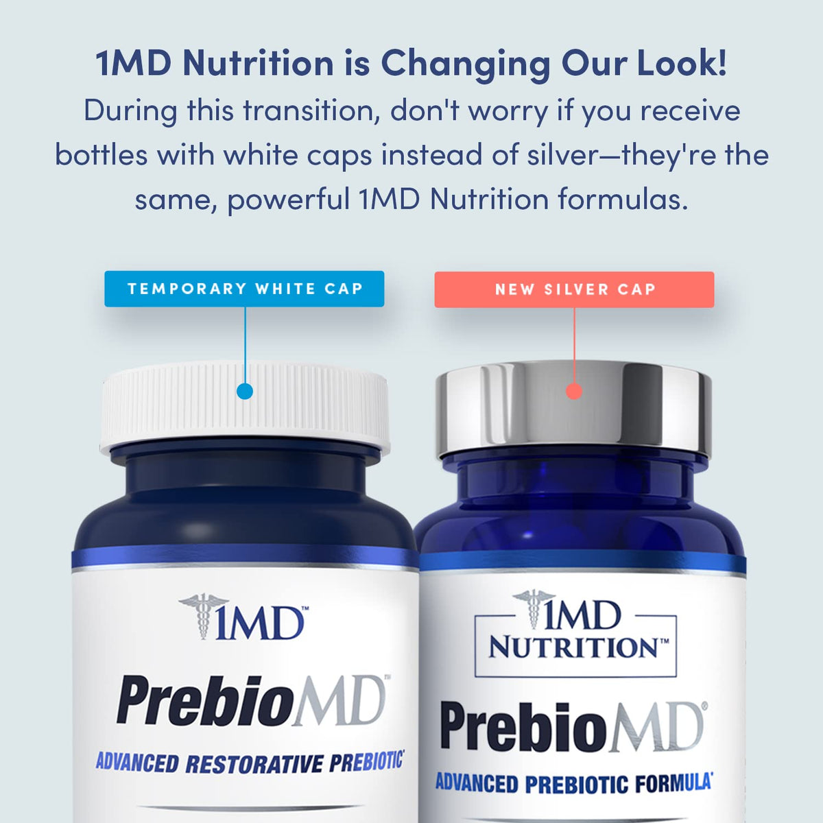 1MD Nutrition PreBioMD Prebiotic with PreforPro - 30 Capsules - image 6