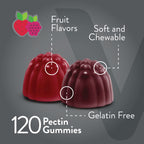 Viteey Prebiotic Fiber Gummies for Adults, 4g