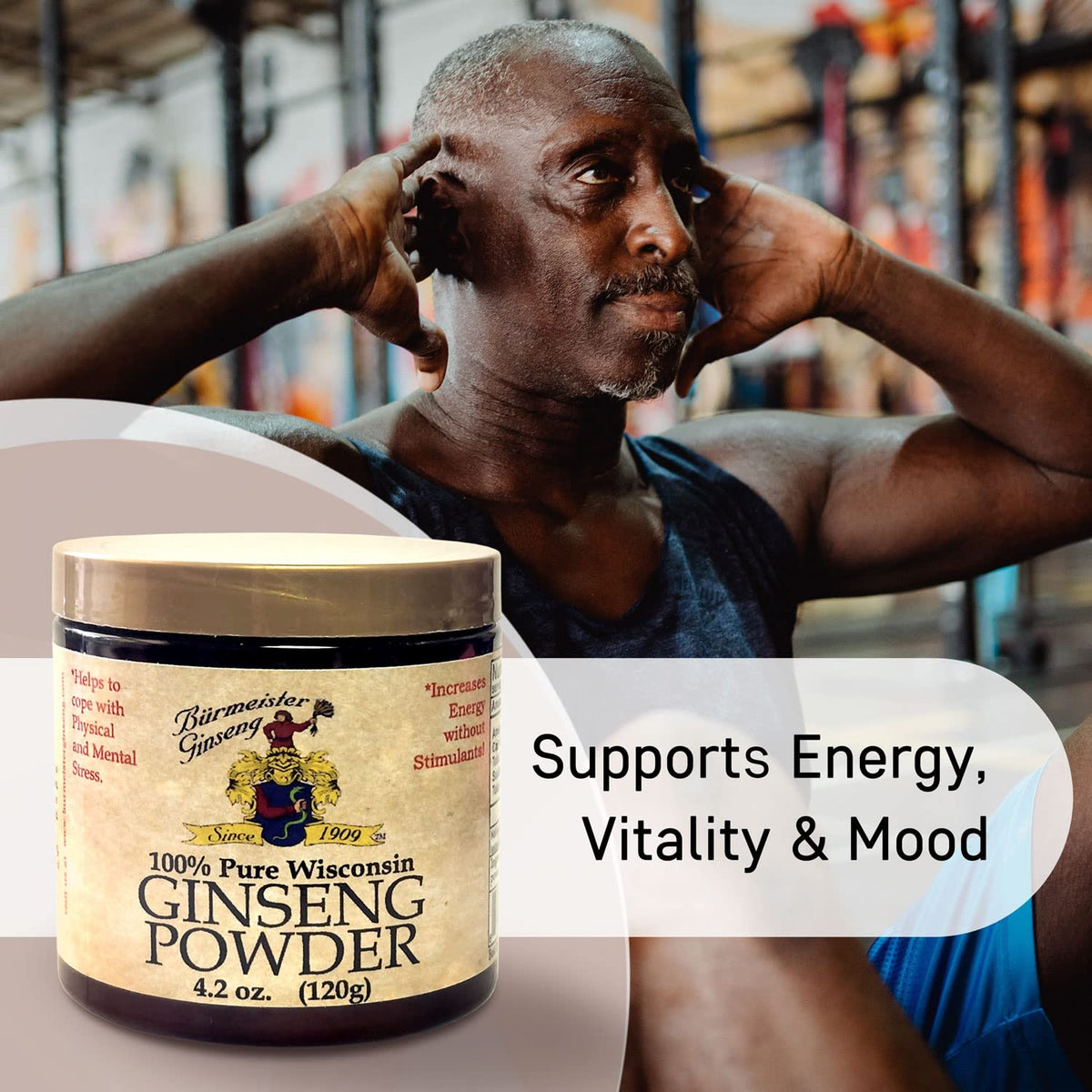 Burmeister Ginseng American Ginseng Root Powder - 120g - image 4