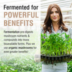 SOLARAY Fermented Chaga Mushroom 1000 mg Immune Support - 60 Vegetarian Capsules - image 4