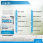 Nature's Fusions GlyNAC-ET N-Acetyl Cysteine Glycine - 60 Capsules - image 3