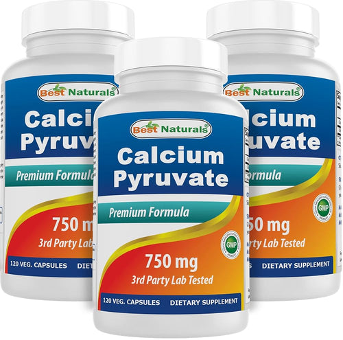 #1 Calcium Pyruvate 750 mg Capsule by Best Naturals