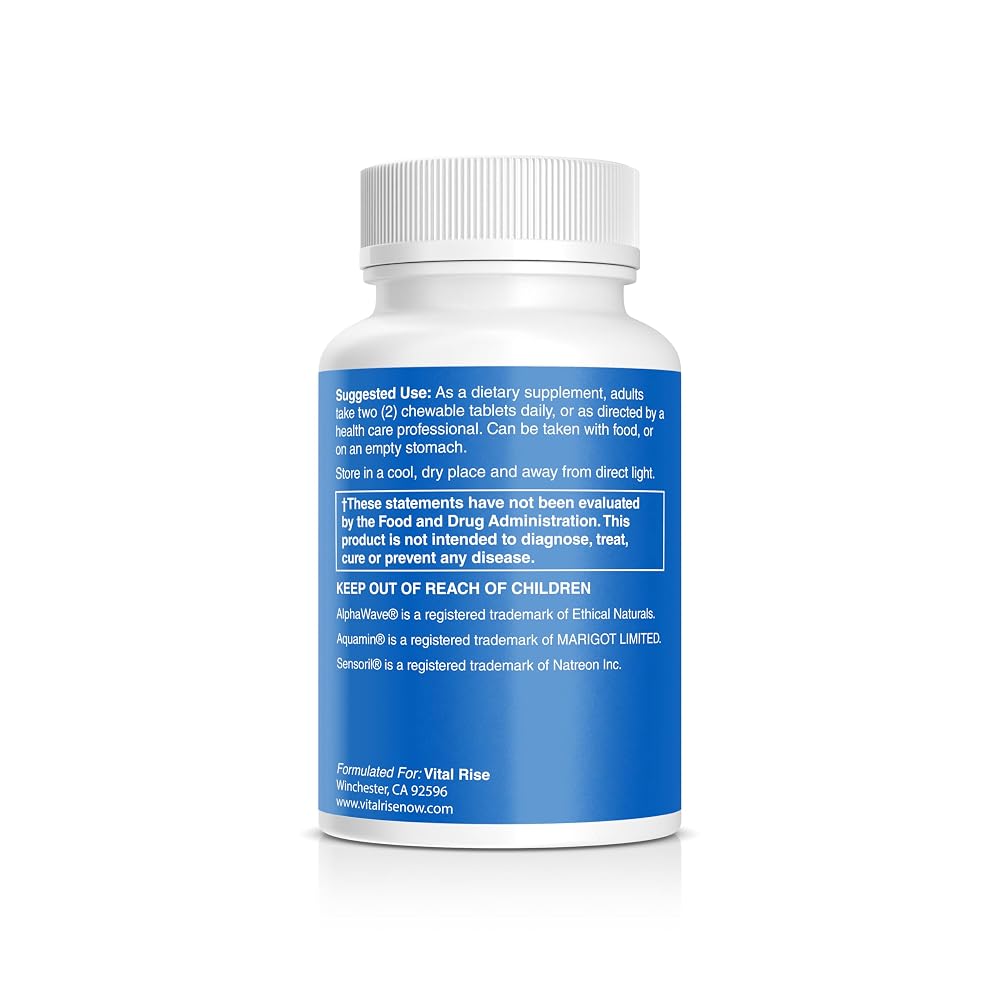 Vital Rise Adult Calm Magnesium Chewables - 60 Chewables - image 3