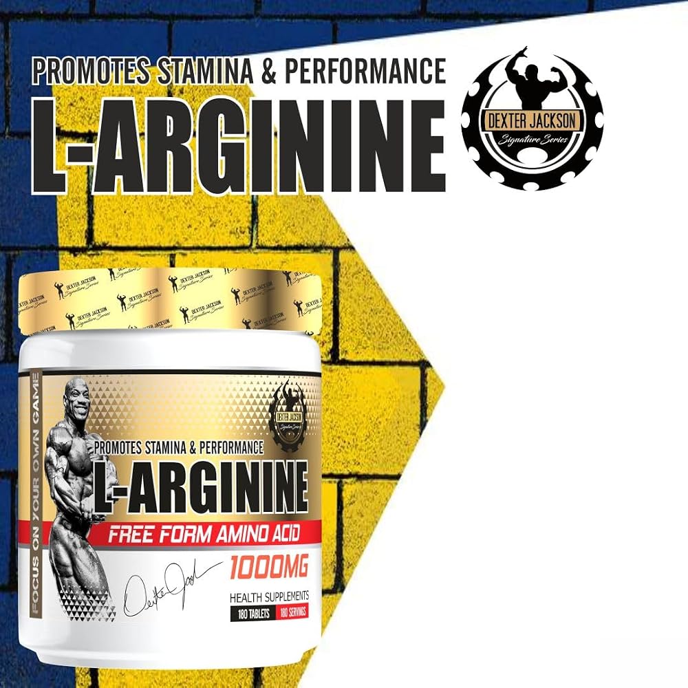 Dexter Jackson Gold Series L-Arginine 1000mg - 180 Tablets - image 5