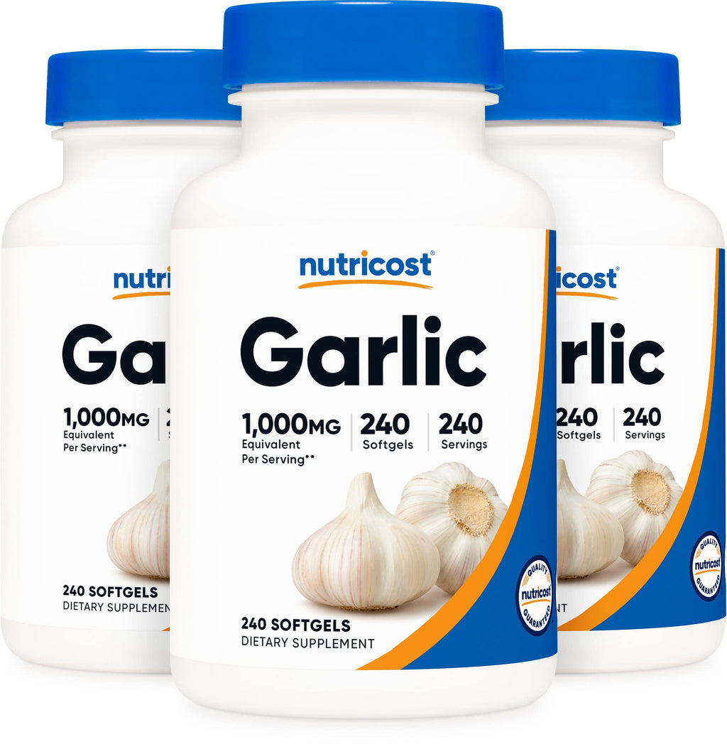 Nutricost Garlic 1000mg