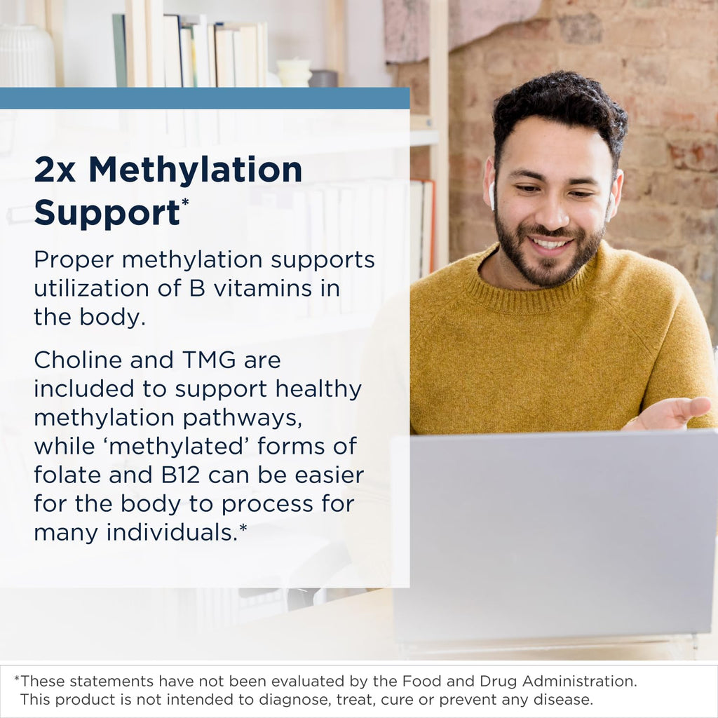 Designs for Health Methylated Vitamin B Complex - 120 Capsules - image 4