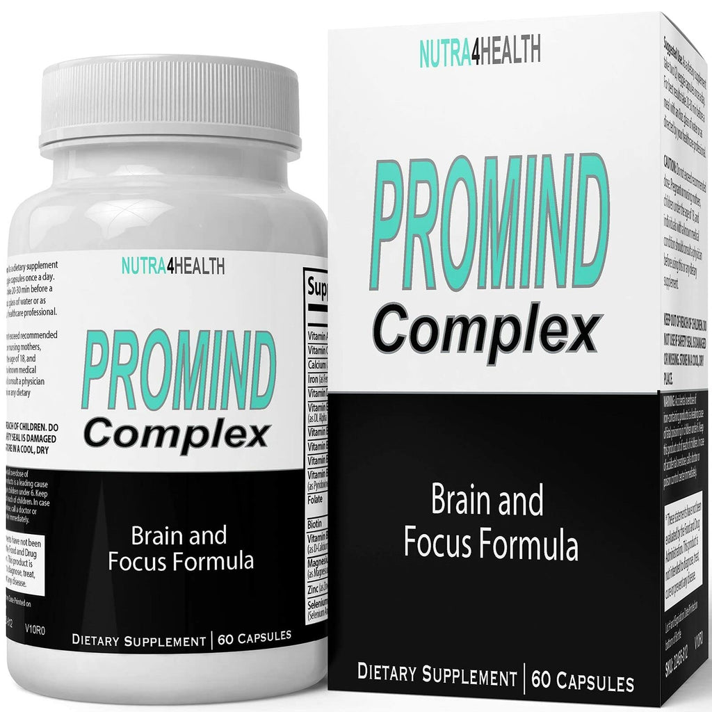 Nutra4health Pro Mind Complex Nootropic Brain Booster - 60 Capsules